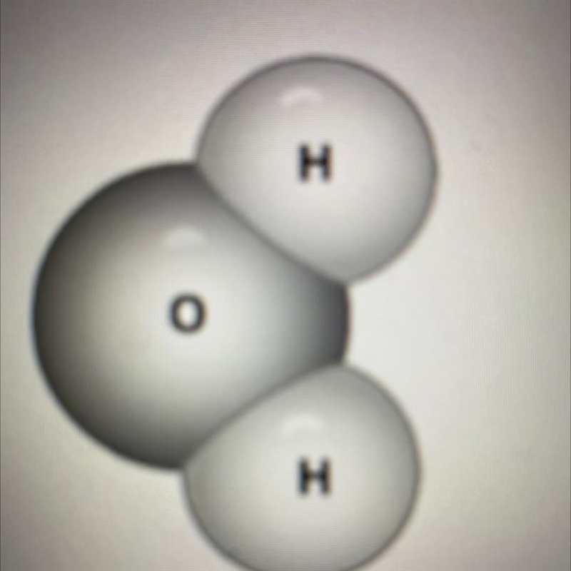 What is this molecule an example of? A. an atom B. a mixture C. an element D. a compound-example-1