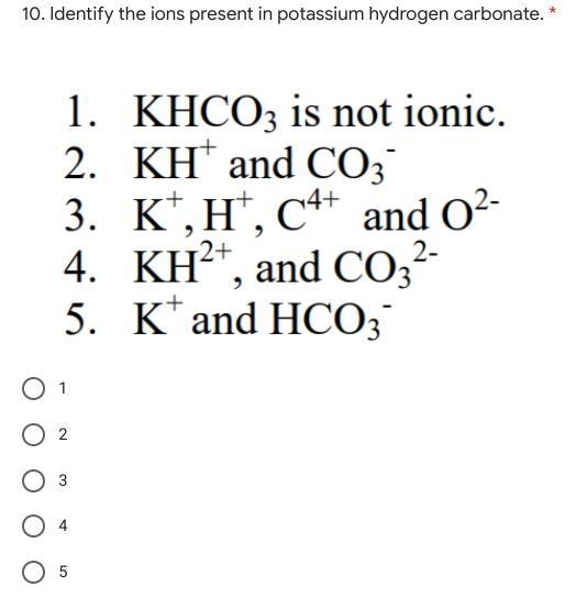 Potassium hydrogen carbonate-example-1