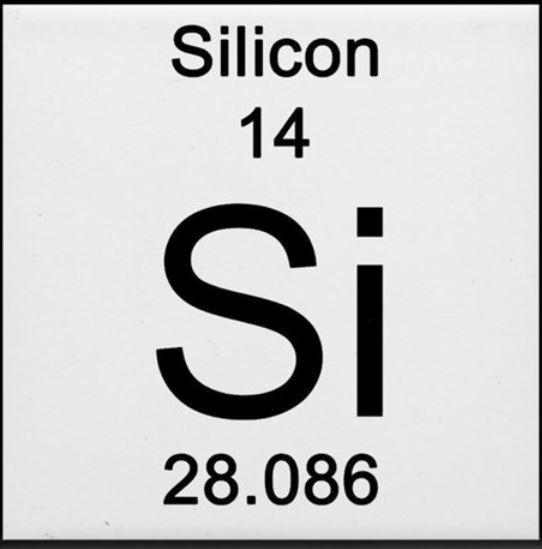 The following element has how many protons? 28 7 14 56-example-1