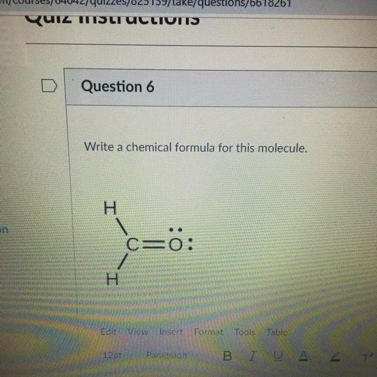 Write a chemical formula for this molecule.-example-1