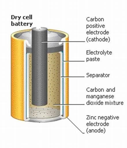 What is used to make the dry cells ????​-example-1