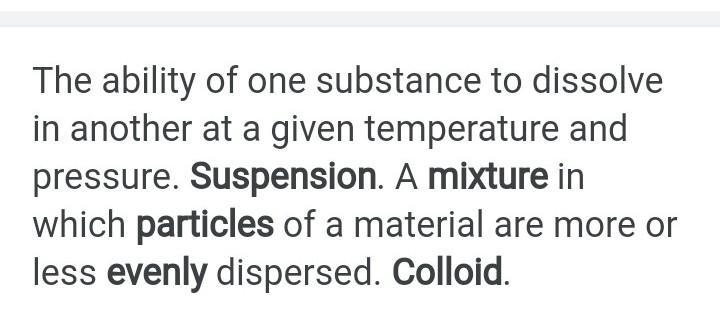 The process by which particles in a solution spread out evenly is called?-example-1