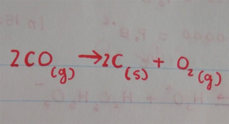 - Write equations for (a) the decomposition of carbon monoxide- co_to produce carbon-example-1