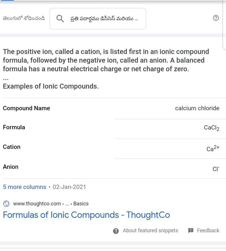 What is the cation and anion formula for each compound-example-1