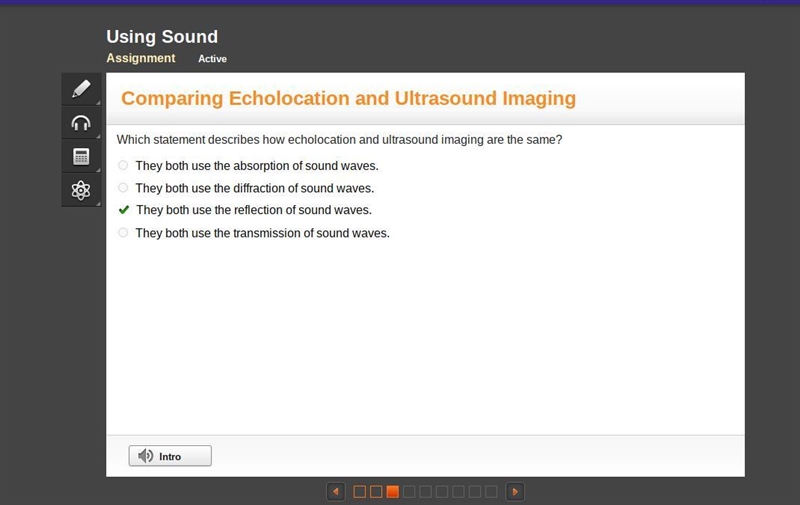 Which statement describes how echolocation and ultrasound imaging are the same? They-example-1