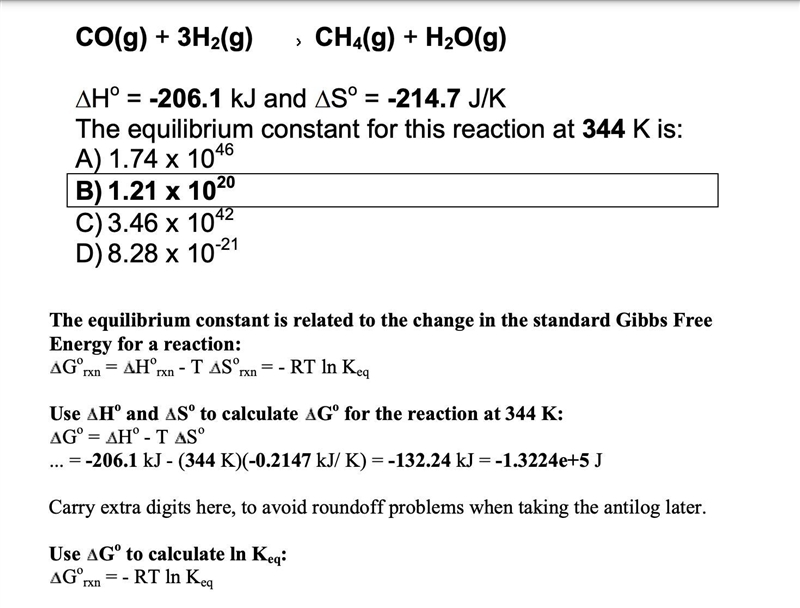 Calculate the numerical Kc value for the following reaction if the equilibrium mixture-example-1