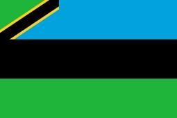 Mention the three colours of Zanzibar . ​-example-1