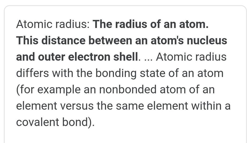 Explain the Atomic radius​-example-4