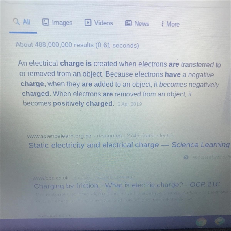 How does a material get a positive charge?-example-1