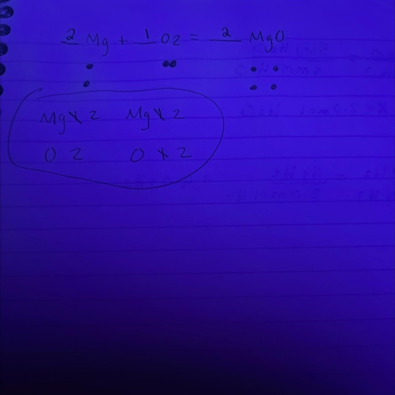 In a balanced chemical reaction, the number of atoms of each element in the product-example-1