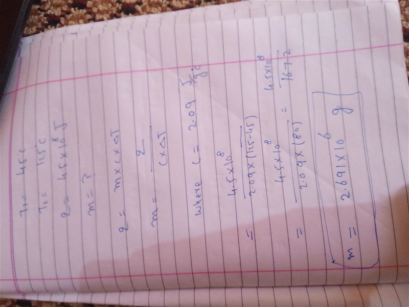 A sample of water is heated and increases in temperature from 45°C to 125°C. What-example-1