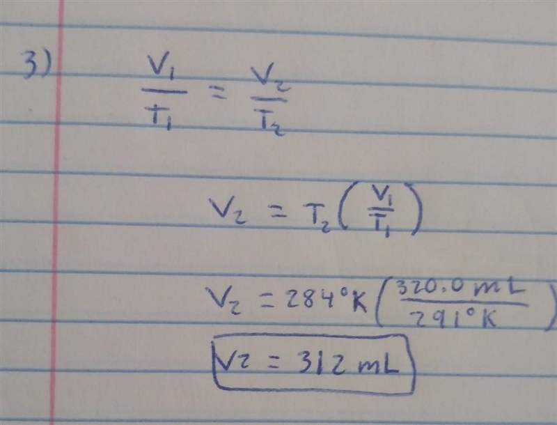 Boyle's Law Problems Charles' Law Problems ​-example-2