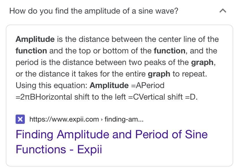 ¿A que se refiere la amplitud de una onda sinusoidal?-example-1