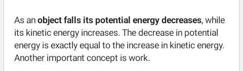 If mechanical energy = kinetic energy + potential energy then as the potential energy-example-1