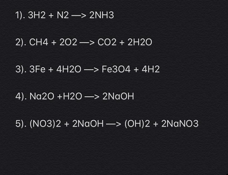 Solving and balancing chemical equations-example-1