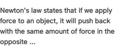 True or false: Equal but opposite forces pushing on the same object produce a net-example-1