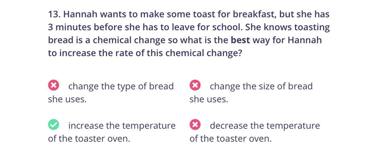 Hannah wants to make some toast for breakfast, but she has 3 minutes before she has-example-1