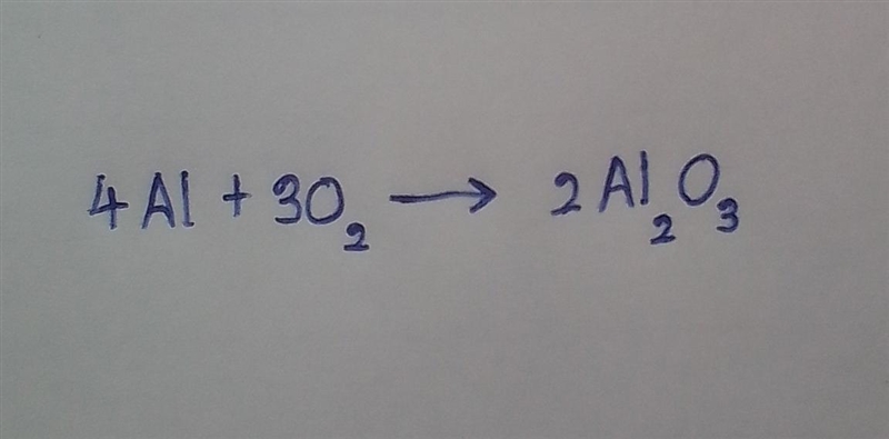 Compound formula made of elemental aluminum and element oxygen-example-2