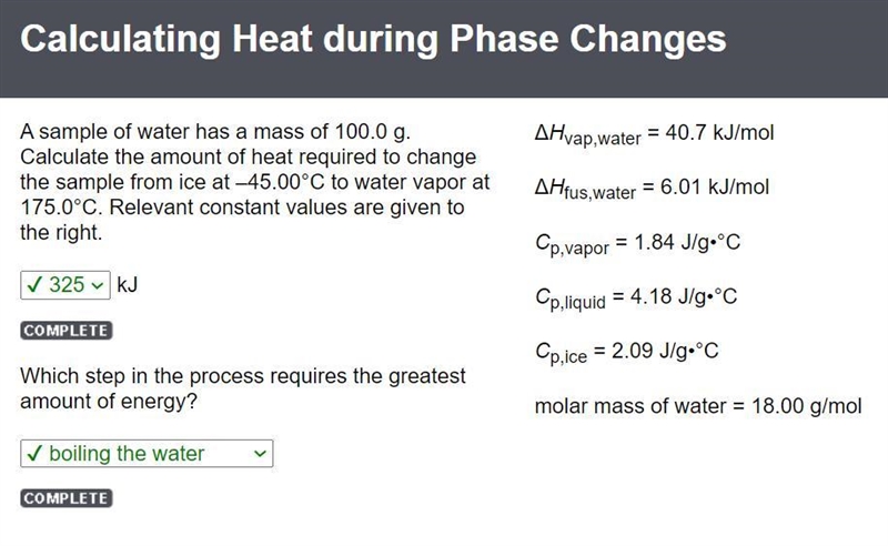 A student places three ice cubes in a beaker and allows them to partially melt. If-example-4