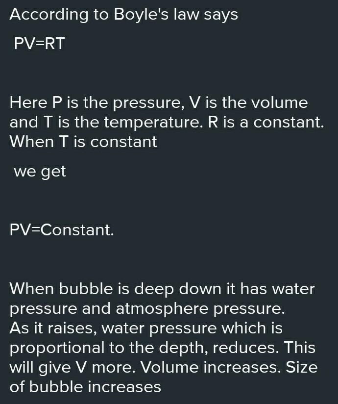 a bubble of methane gas rises from the bottom of the north sea, what will happen to-example-1