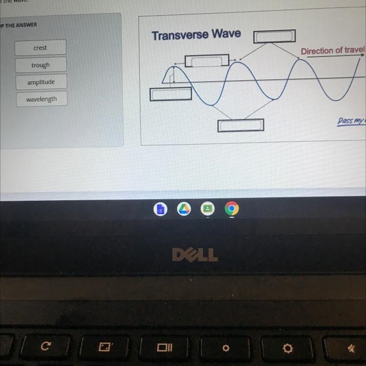 Label the parts of the wave-example-1