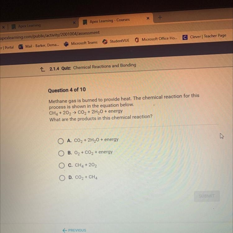 What are the products in this chemical reaction?-example-1