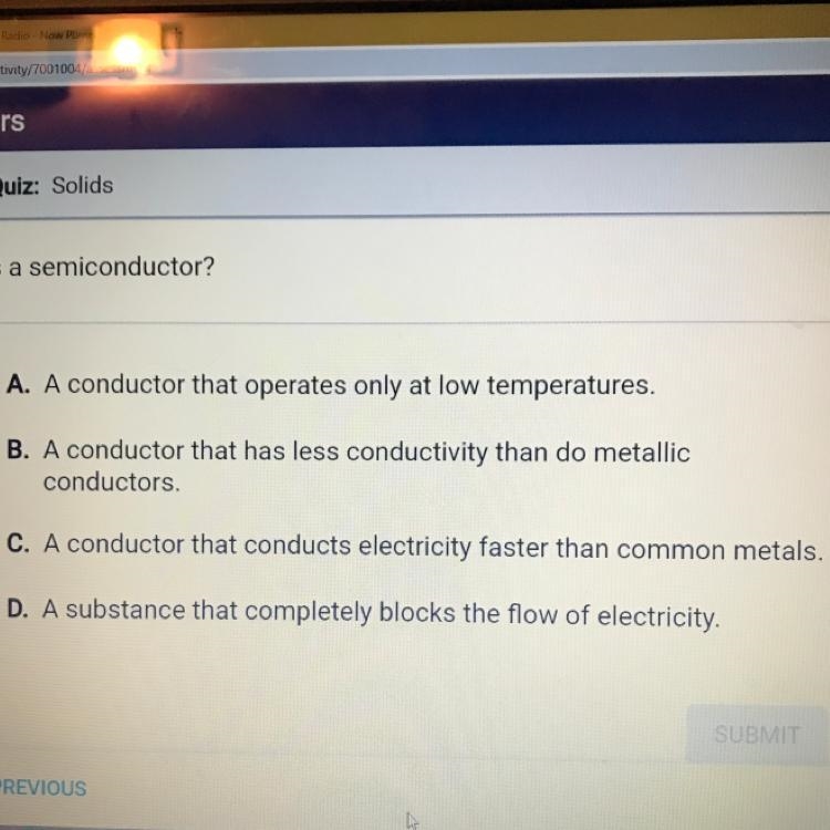 What is a semiconductor￼-example-1