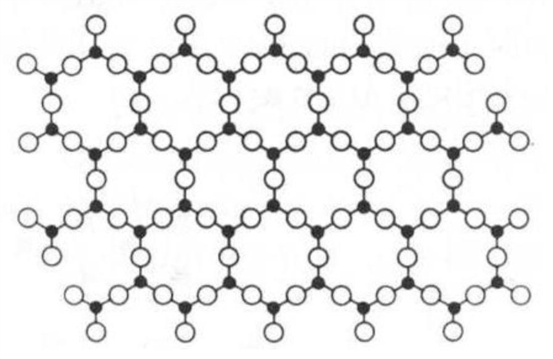 Which of the following lists of properties describes the type of solid shown in the-example-1