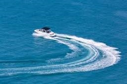 The boat shown in the photo below is moving along at a constant 20 miles per hour-example-1