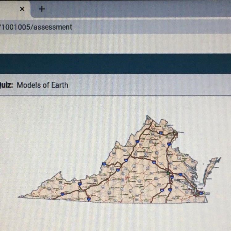 What kind of information does this map show? A. The roads that connect different cities-example-1