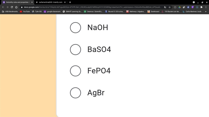 Select the compound that is soluble in water?-example-1