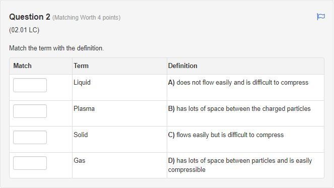 Match 4 terms with definitions.-example-1