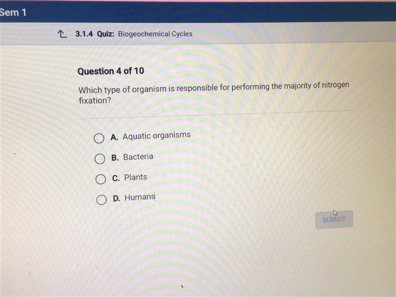 Which type of organism is responsible for performing the majority of nitrogen fixation-example-1