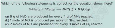 PLEASE HELPPPPPP Which of the following statements is correct for the equation shown-example-1