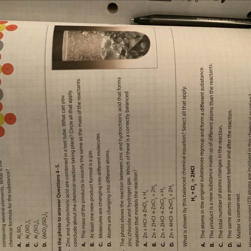 This model shows a single unit of a compound containing several elements what is the-example-1