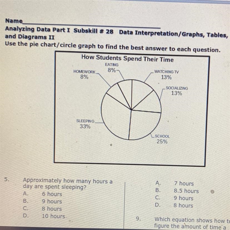 I’m having trouble on problem number 5. and I can’t find the answer, and I could really-example-1