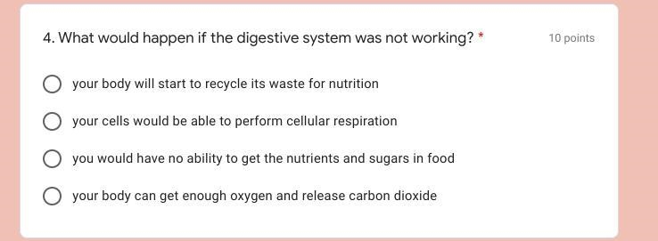 What would happen if the digestive system was not working?-example-1