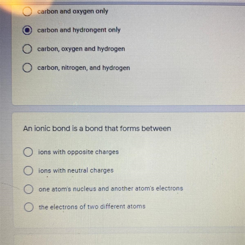 An ionic bond is a bond that forms between.. help-example-1