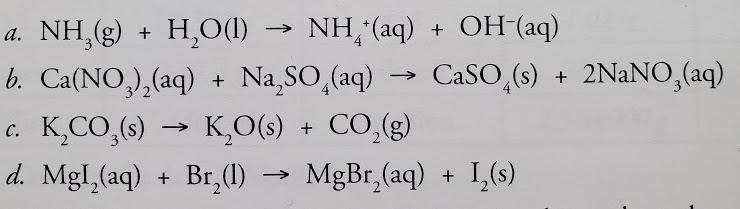 Which of the following reactions is single replacement?-example-1