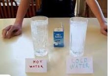 One glass of water is 85 degrees F and another is 40 degrees F. When an Alka Seltzer-example-1