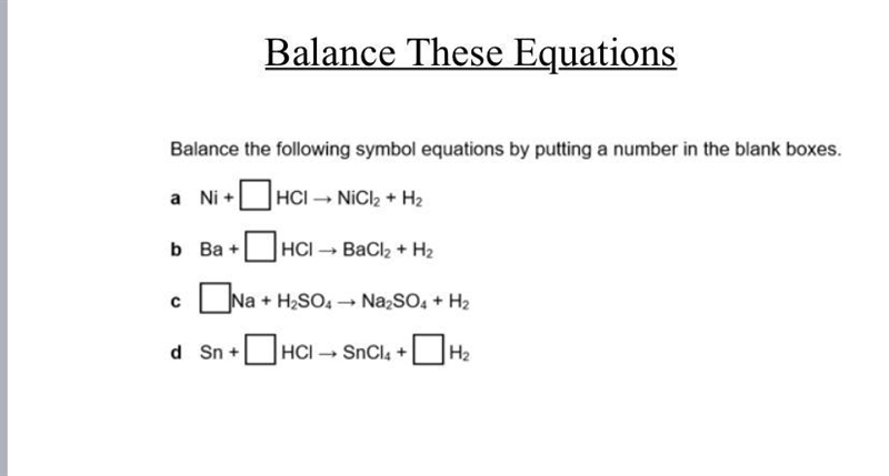 Balance these equations-example-1