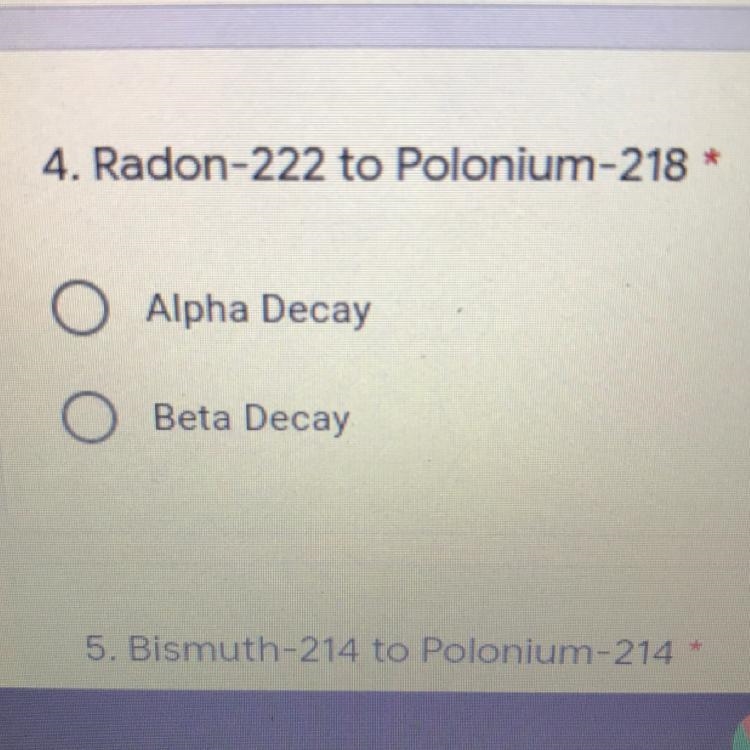 Is this an alpha or beta decay?-example-1