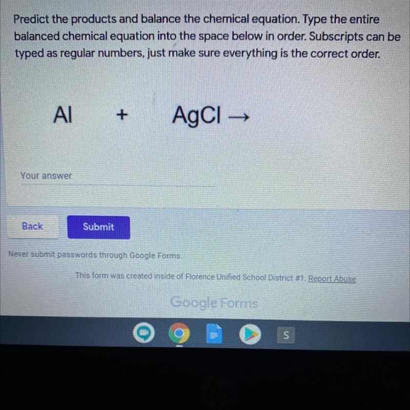 Balancing Al+ Agcl, i have problems with this so help!!!-example-1