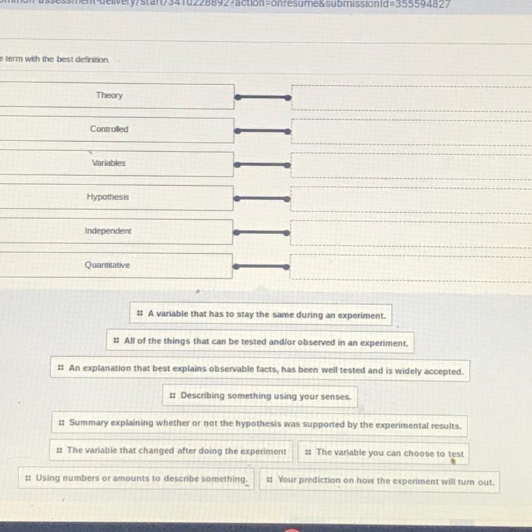 CAN SOMEBODY PLEASE HELP ME ANSWER THIS CORRECTLY?! (There’s only one option per term-example-1