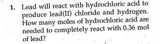 Stoichiometry Please show how to get this I don't understand any part of it!!-example-1