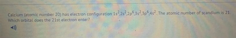 Which answer choice is it? A 3d B 4p C 4d D 4f-example-1