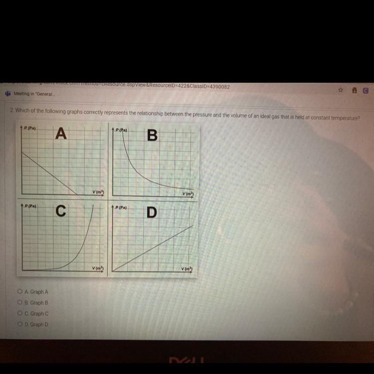 Which of the following graphs correctly represents the relationship between the pressure-example-1