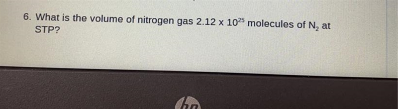 Molar volume problems-example-1