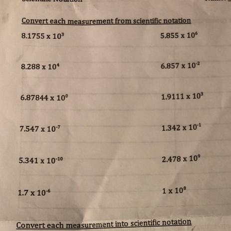 Convert each measurement from scientific notation-example-1