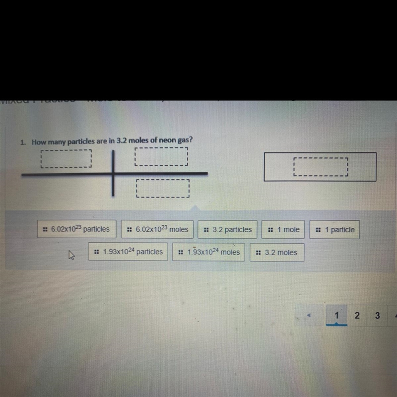 How many particles are in 3.2 mole of neon gas-example-1